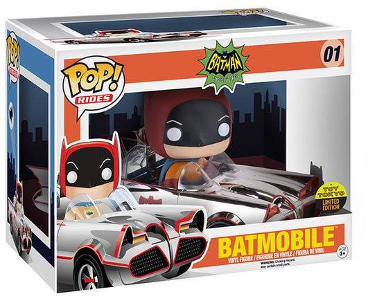 Batman with Batmobile - Chrome