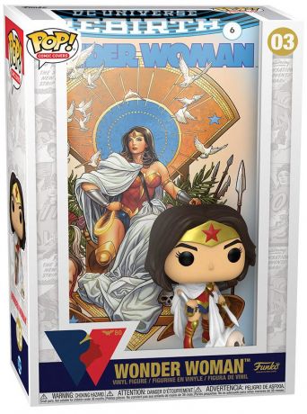 Wonder Woman 80th Rebirth on Throne - Comic Cover