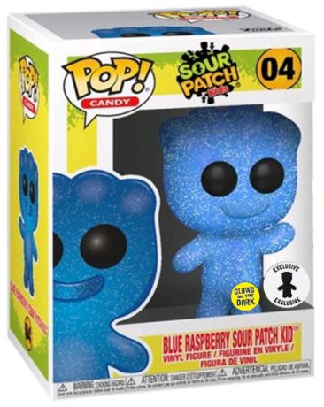 Blue Raspberry Sour Patch Kid - Glow in the Dark