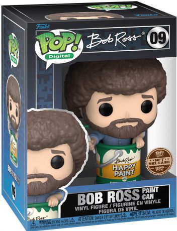 Bob Ross Paint Can - Digital Pop