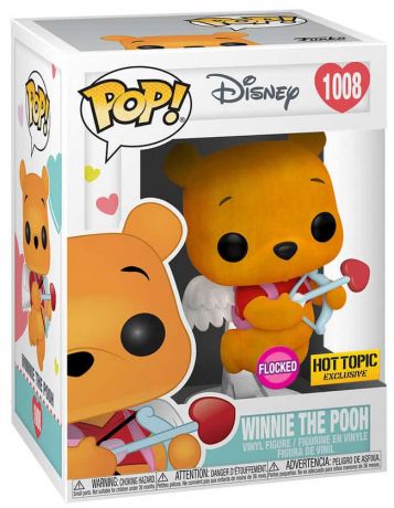 Valentine Winnie The Pooh - Flocked