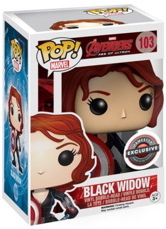 Black Widow with shield