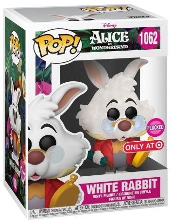 White Rabbit with watch - Flocked