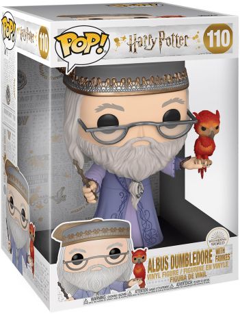 Albus Dumbledore with Fawkes - 10"
