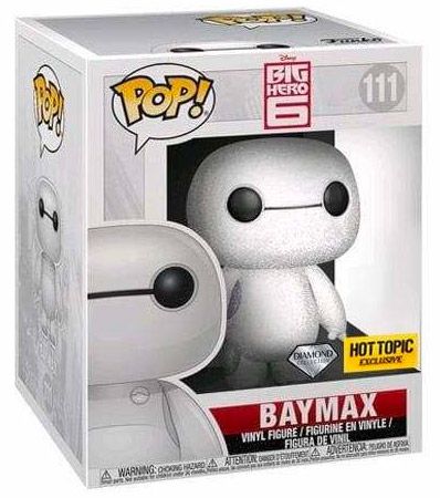 Baymax - Diamond Glitter & 6"