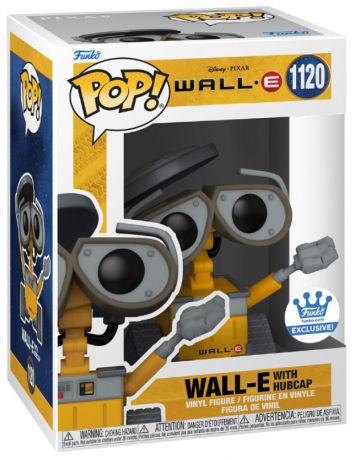 Wall-E with hubcap