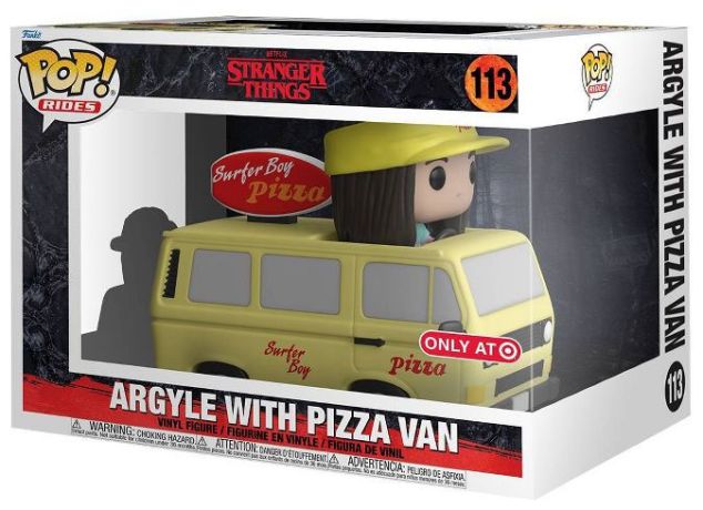 Argyle in Pizza Van