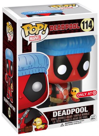 Bathtime Deadpool (Shower Cap with Ducky)