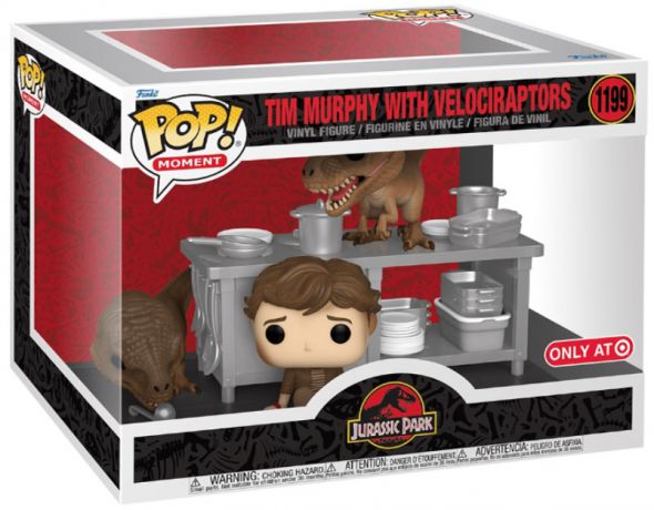 Tim Murphy with Velociraptors