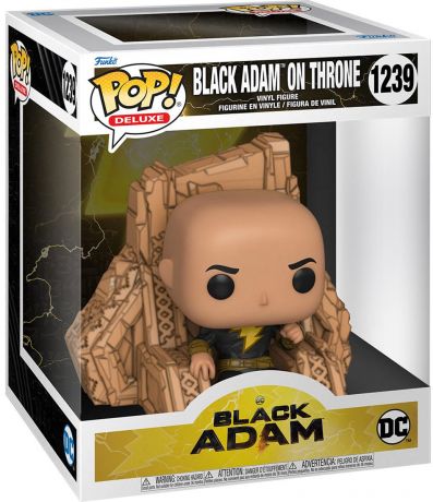 Black Adam on Throne