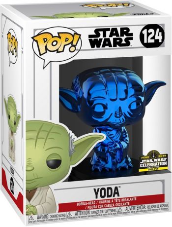 Yoda - Blue Chrome
