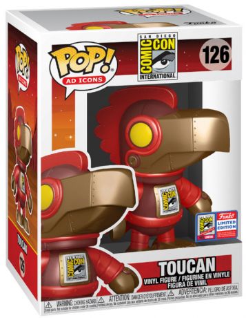 Toucan - Red Metallic