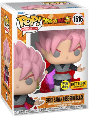 Black Goku Super Saiyan Rosé - Glow in the Dark