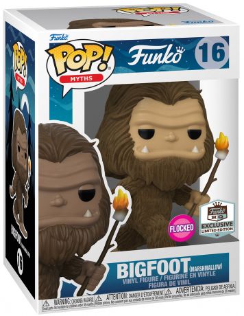 Bigfoot with Marshmallow - Flocked