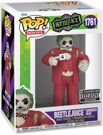 Beetlejuice shrunken Head