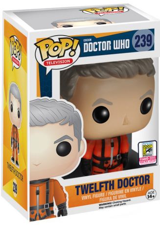 Twelfth Doctor in Orange Spacesuit