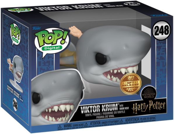 Viktor Krum with Shark Head - Digital Pop