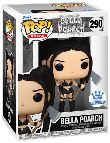 Bella Poarch with axe