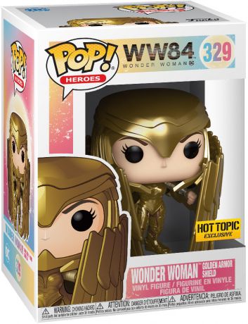 Wonder Woman Golden Armor Shield - Metallic