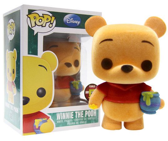 Winnie the Pooh - Flocked