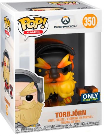 Torbjorn with Turret - Molten Core Skin