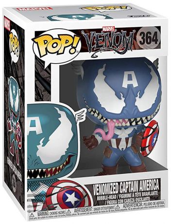 Venomized Captain America