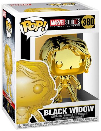 Black Widow - Gold Chrome