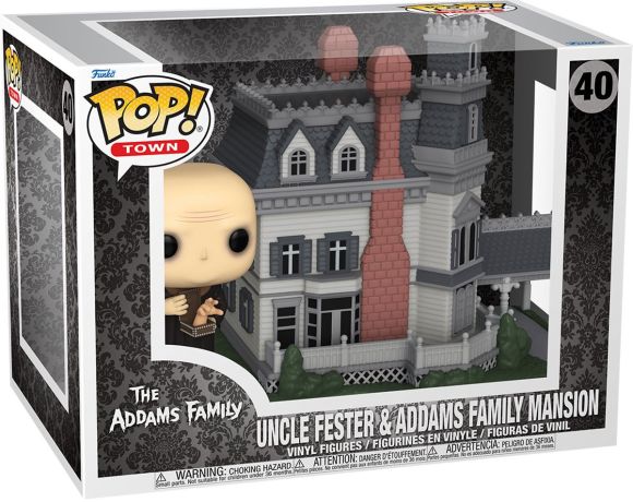 Uncle Fester & Addams Family Mansion