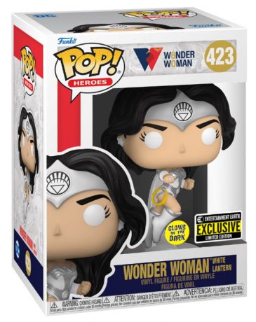 Wonder Woman - White Lantern Glow in the Dark