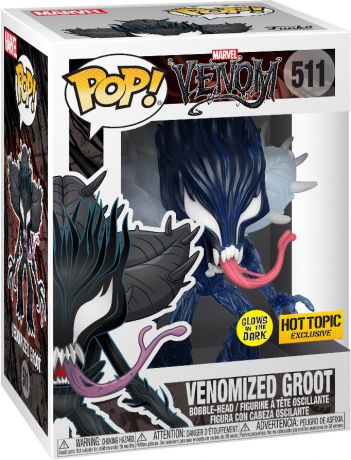 Venomized Groot - Glows in the Dark