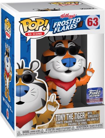 Tony the Tiger with sunglasses
