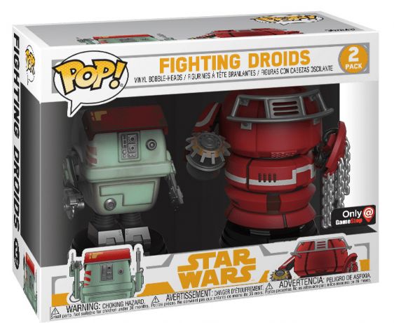 W1 - Fight Droids - 2 pack