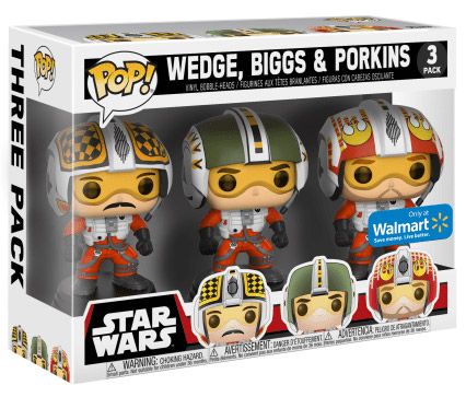Wedge, Biggs & Porkins - 3 pack