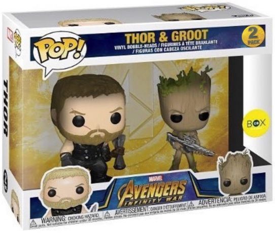 Thor & Groot - 2 Pack