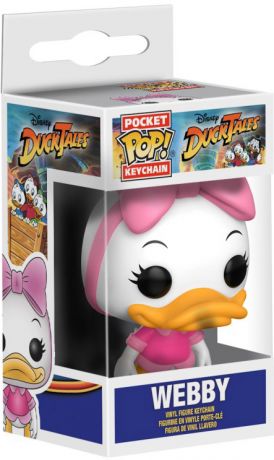 Webbigail Duck - Pocket Keychain