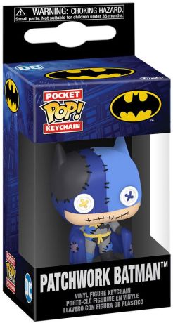 Batman (Patchwork) - Pocket Keychain