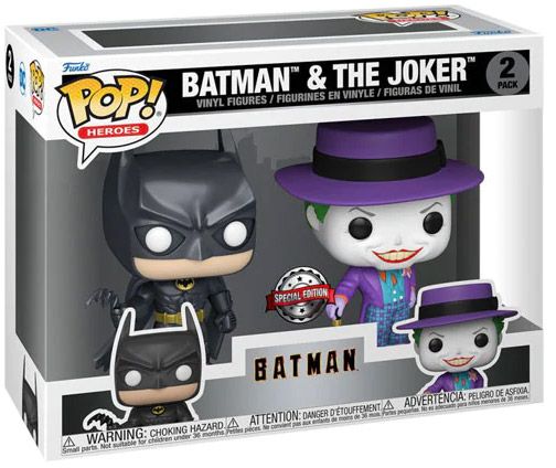 Batman & The Joker Metallic