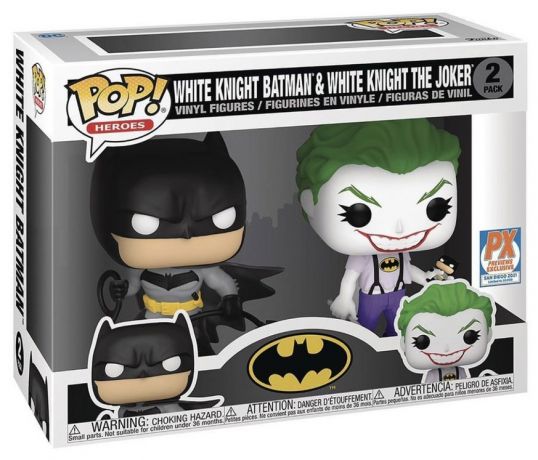White Knight Batman & White Knight The Joker 2-Pack