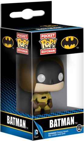 Yellow Batman - Pocket Keychain