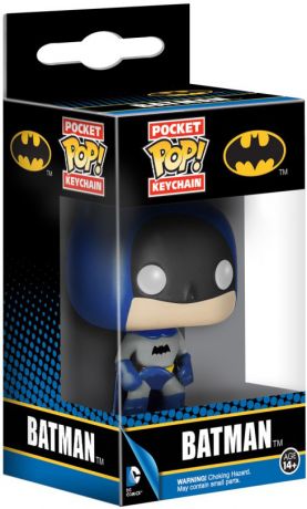 Blue Batman - Pocket Keychain