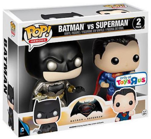 Batman vs Superman - Metallic - 2 Pack