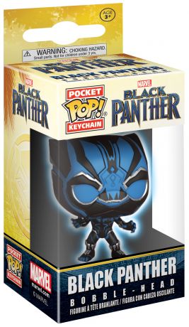Black Panther - Glow in the dark - Keychain