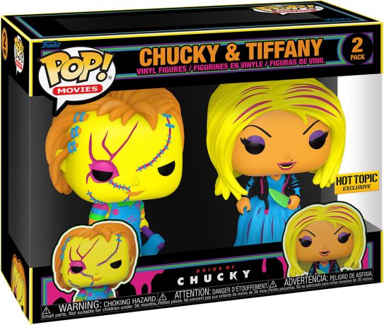 Tiffany & Chucky (Black Light) - Pack