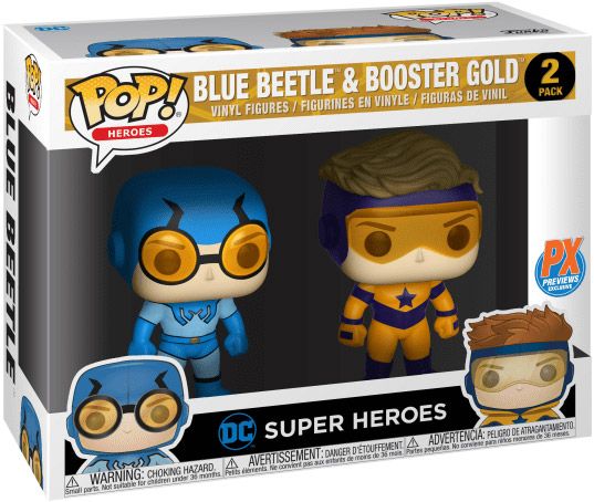Blue Beetle & Booster Gold - 2 pack