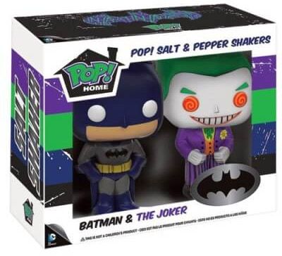Batman and The Joker pepper and salt
