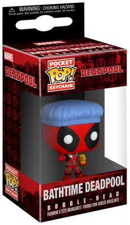 Bathtime Deadpool - Keychain