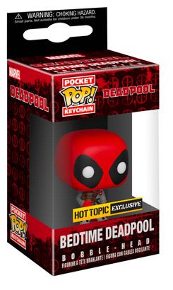 Bedtime Deadpool - Keychain