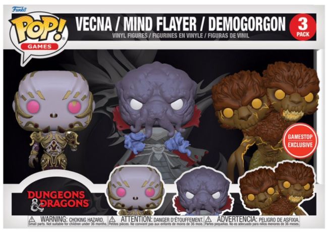 Vecna / Mind Flayer / Demogorgon - Pack