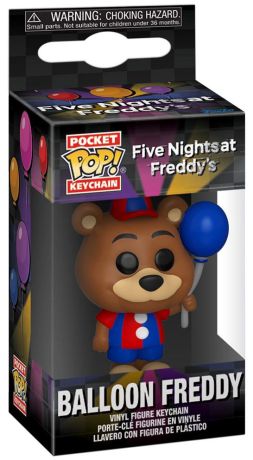 Balloon Freddy - Pocket Keychain