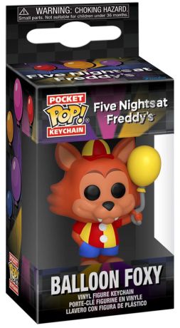 Balloon Foxy - Pocket Keychain
